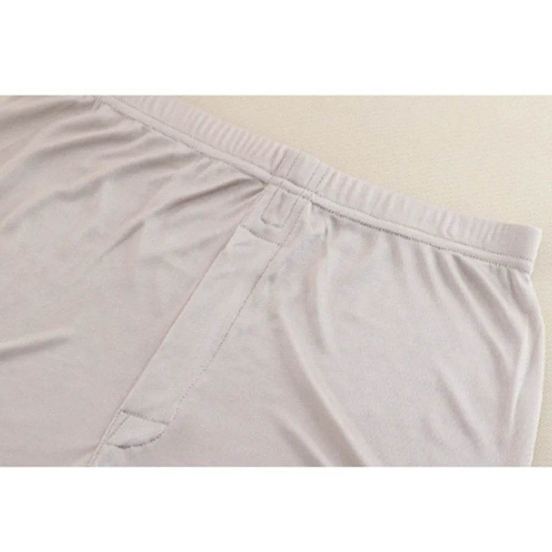 real silk under wear men thermal underwear thermo shirt men sexy clothes mens inner undershirt male clothing classic warm wears - Global Merch Markets