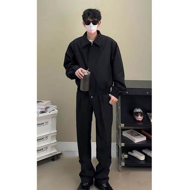 Cleanfit Harrington Suit Outwear Executive Jacket - Global Merch Markets
