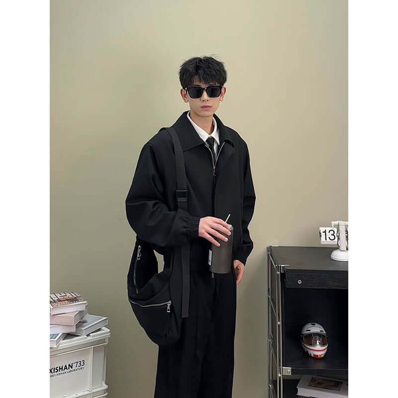 Cleanfit Harrington Suit Outwear Executive Jacket - Global Merch Markets