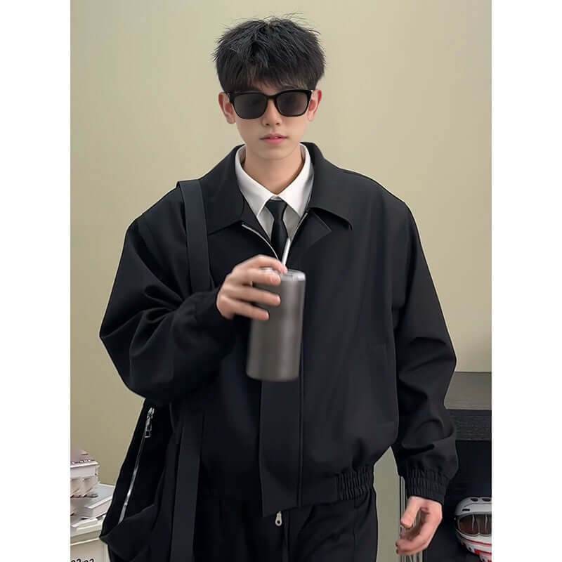 Cleanfit Harrington Suit Outwear Executive Jacket - Global Merch Markets