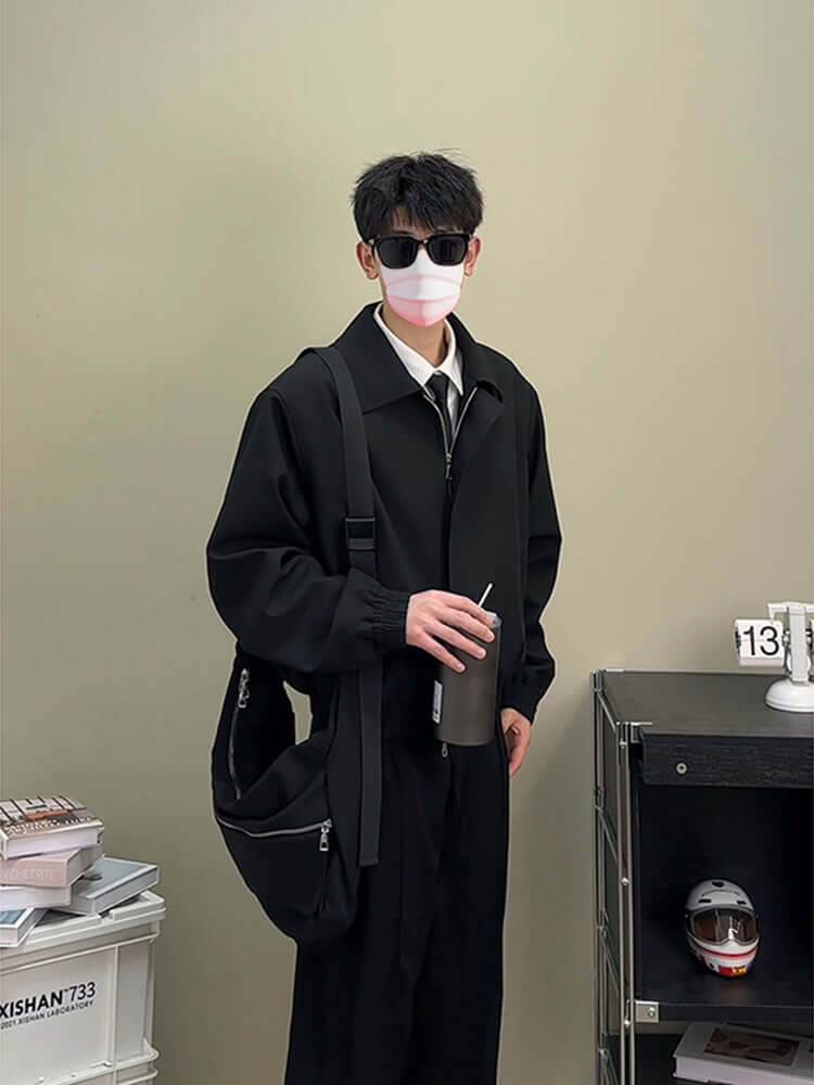 Cleanfit Harrington Suit Outwear Executive Jacket - Global Merch Markets