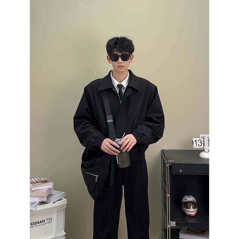 Cleanfit Harrington Suit Outwear Executive Jacket - Global Merch Markets