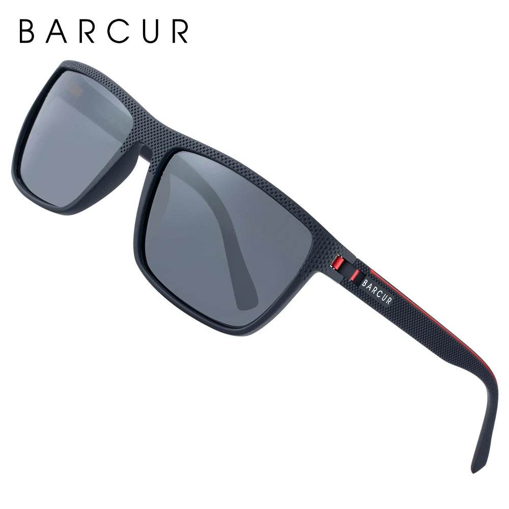 BARCUR Outdoor Sunclasses for Men Polarized FishingTravel TR90 Light Weight Sun Glasses Women Eyewear Accessory Oculos - Global Merch Markets