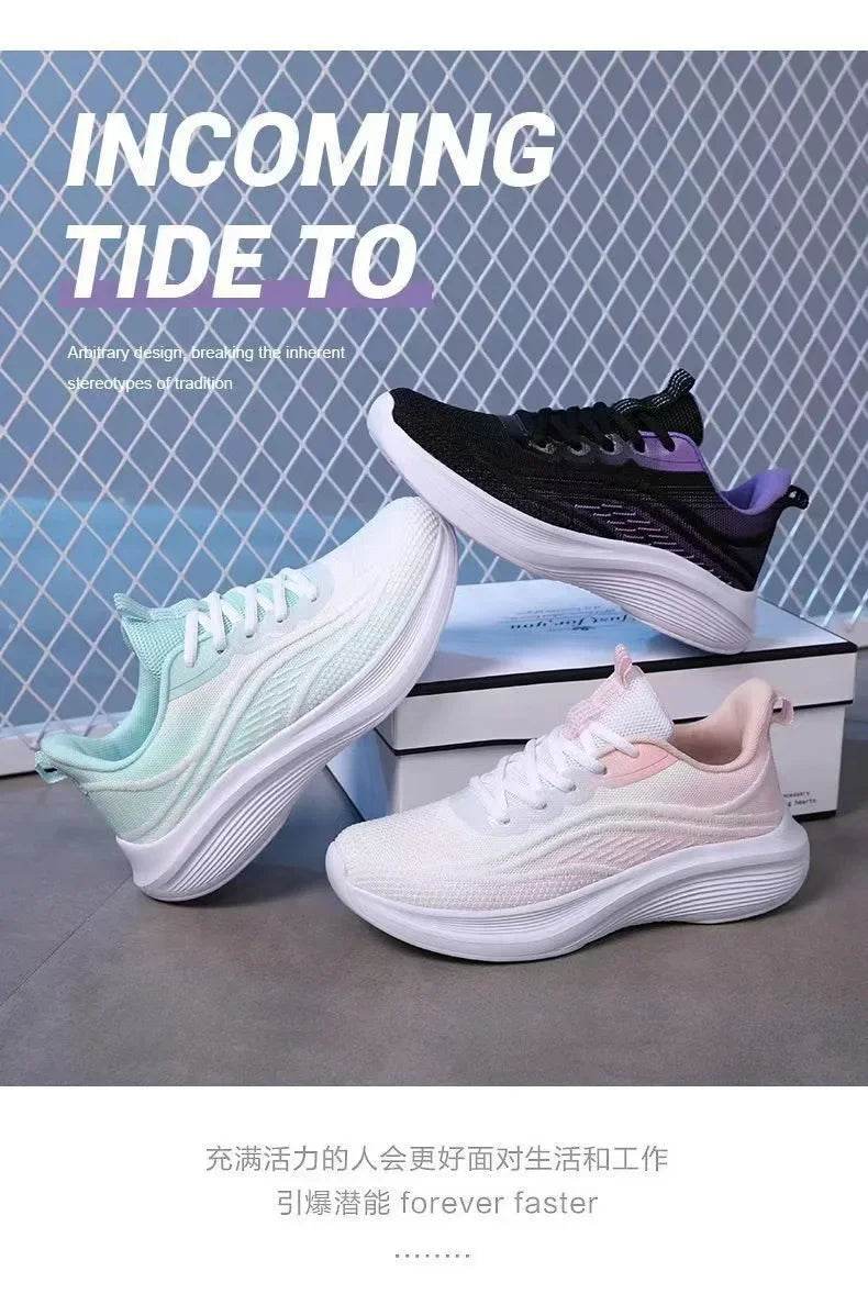 Casual Running Summer Fashion Anti Slip Hiking Mesh Breathability Athletic Shoe Tennis Woman Trend 2024 Woman Sneakers Couple - Global Merch Markets