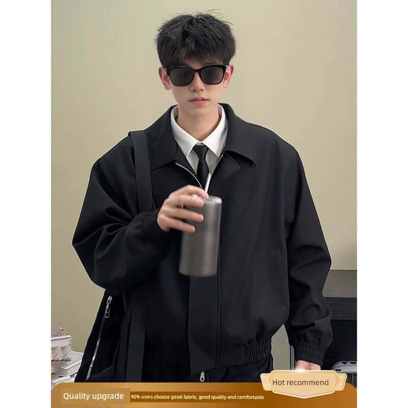 Cleanfit Harrington Suit Outwear Executive Jacket - Global Merch Markets