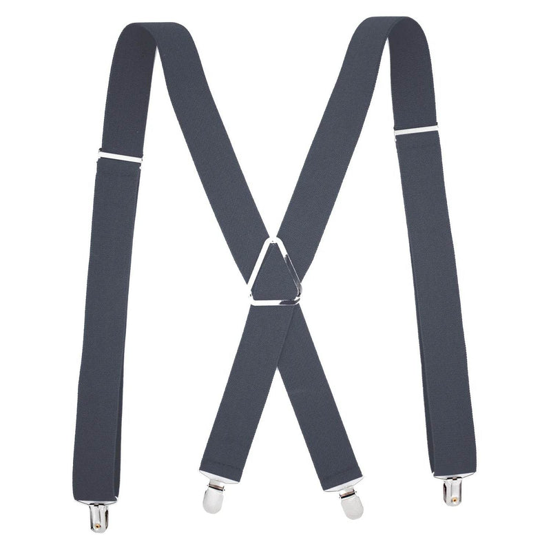 Suspenders Men 4 Clip 3.5cm Width Braces Adjustable Elastic X Back Pants Women Suspender Adult Man Braces Wedding Accessories - Global Merch Markets
