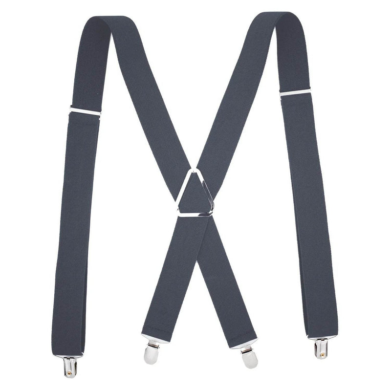 Suspenders Men 4 Clip 3.5cm Width Braces Adjustable Elastic X Back Pants Women Suspender Adult Man Braces Wedding Accessories - Global Merch Markets
