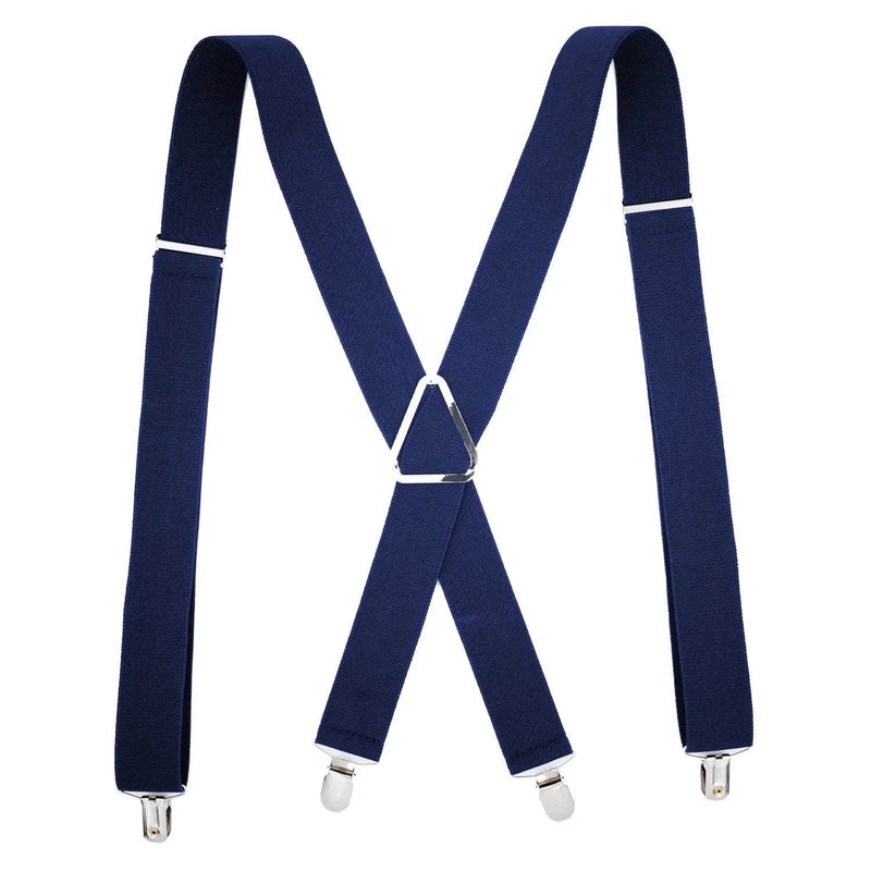 Suspenders Men 4 Clip 3.5cm Width Braces Adjustable Elastic X Back Pants Women Suspender Adult Man Braces Wedding Accessories - Global Merch Markets