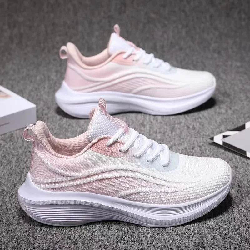 Casual Running Summer Fashion Anti Slip Hiking Mesh Breathability Athletic Shoe Tennis Woman Trend 2024 Woman Sneakers Couple - Global Merch Markets
