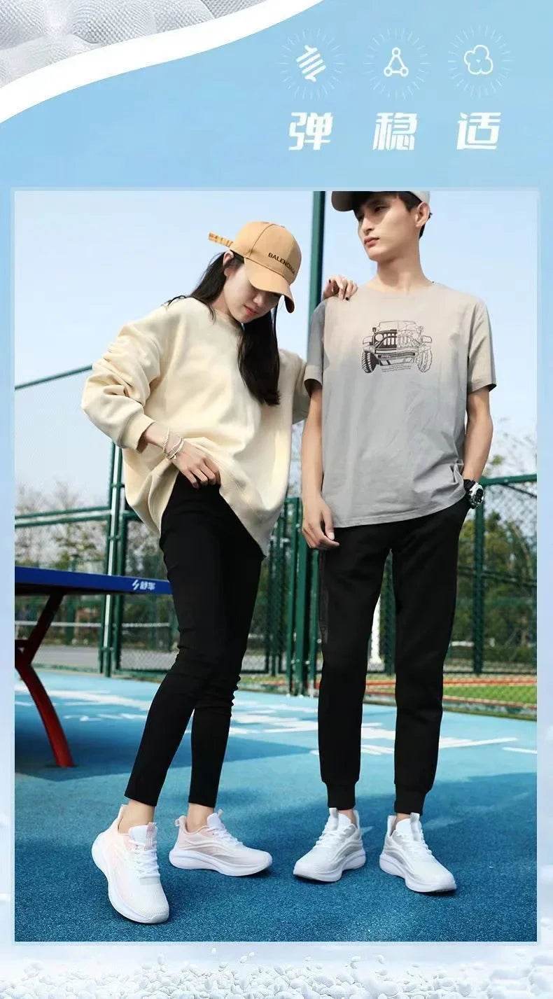 Casual Running Summer Fashion Anti Slip Hiking Mesh Breathability Athletic Shoe Tennis Woman Trend 2024 Woman Sneakers Couple - Global Merch Markets