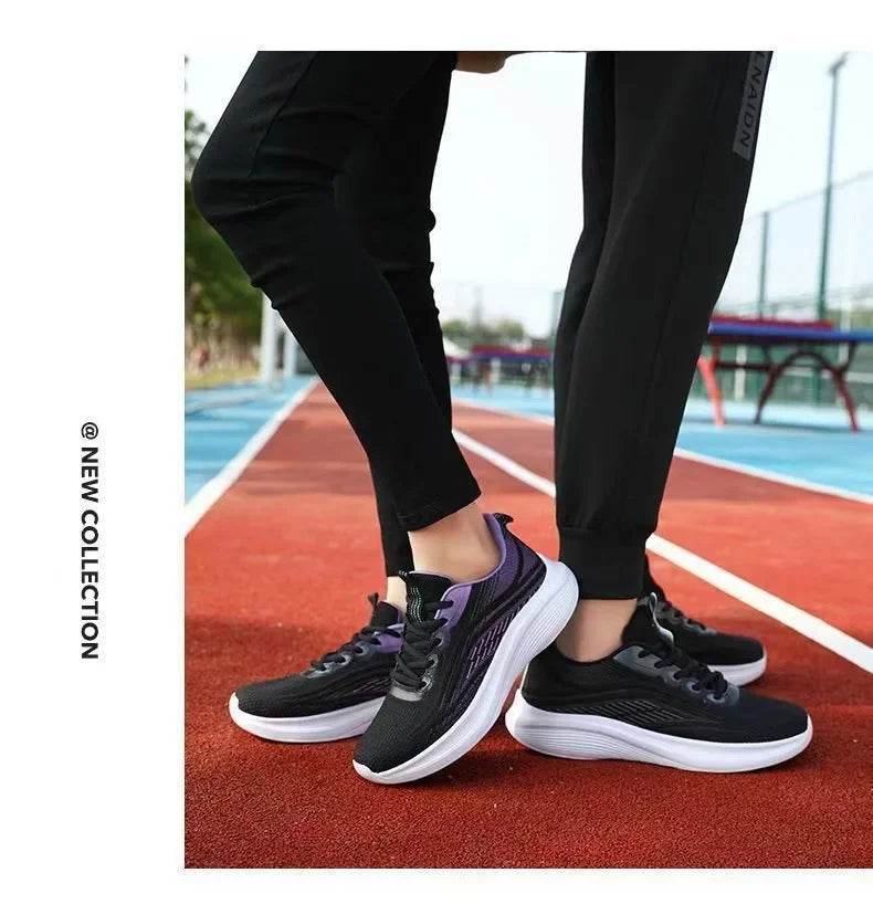 Casual Running Summer Fashion Anti Slip Hiking Mesh Breathability Athletic Shoe Tennis Woman Trend 2024 Woman Sneakers Couple - Global Merch Markets