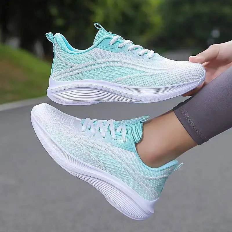 Casual Running Summer Fashion Anti Slip Hiking Mesh Breathability Athletic Shoe Tennis Woman Trend 2024 Woman Sneakers Couple - Global Merch Markets