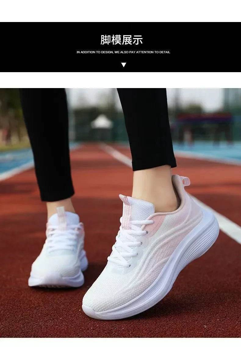 Casual Running Summer Fashion Anti Slip Hiking Mesh Breathability Athletic Shoe Tennis Woman Trend 2024 Woman Sneakers Couple - Global Merch Markets