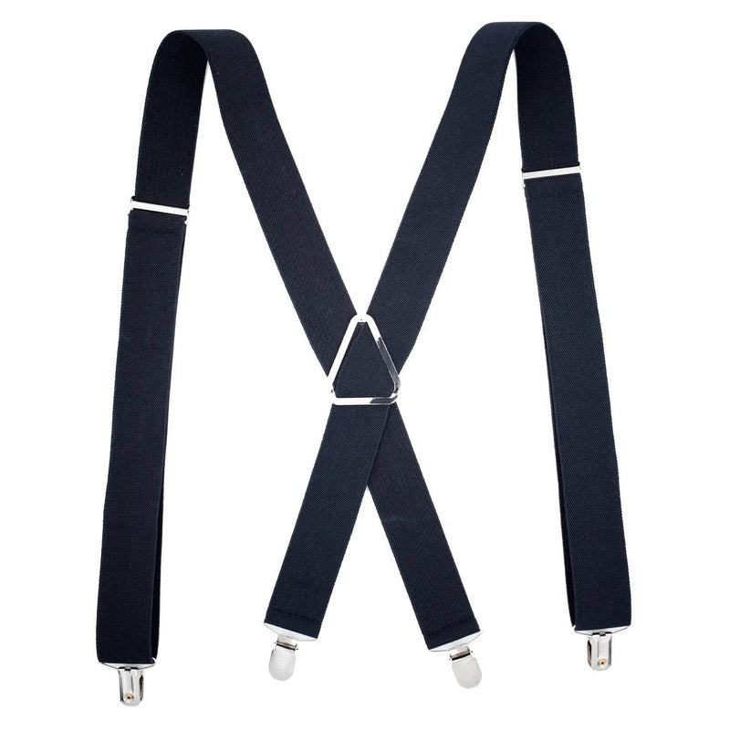 Suspenders Men 4 Clip 3.5cm Width Braces Adjustable Elastic X Back Pants Women Suspender Adult Man Braces Wedding Accessories - Global Merch Markets