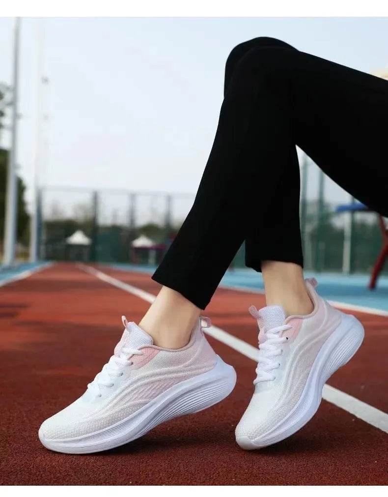 Casual Running Summer Fashion Anti Slip Hiking Mesh Breathability Athletic Shoe Tennis Woman Trend 2024 Woman Sneakers Couple - Global Merch Markets