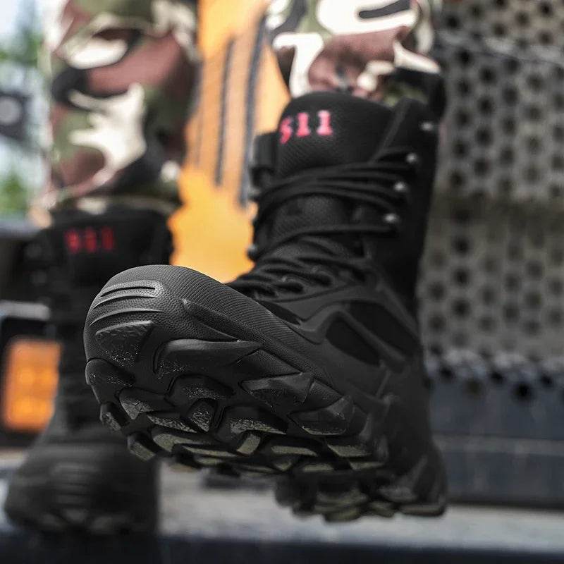 Men Tactical Boots Autumn Special Forces Field Man Boot Lightweight Outdoor Non-Slip Men Shoes Zapatillas Hombre - Global Merch Markets
