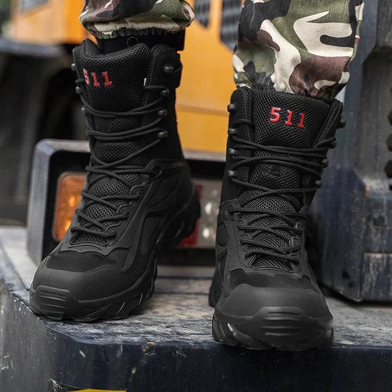 Men Tactical Boots Autumn Special Forces Field Man Boot Lightweight Outdoor Non-Slip Men Shoes Zapatillas Hombre - Global Merch Markets